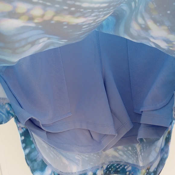 Slazenger Golf Skort DIGI Layers Cobalt Blue Pull On Skirt Womens Sz Extra Small - Picture 4 of 8